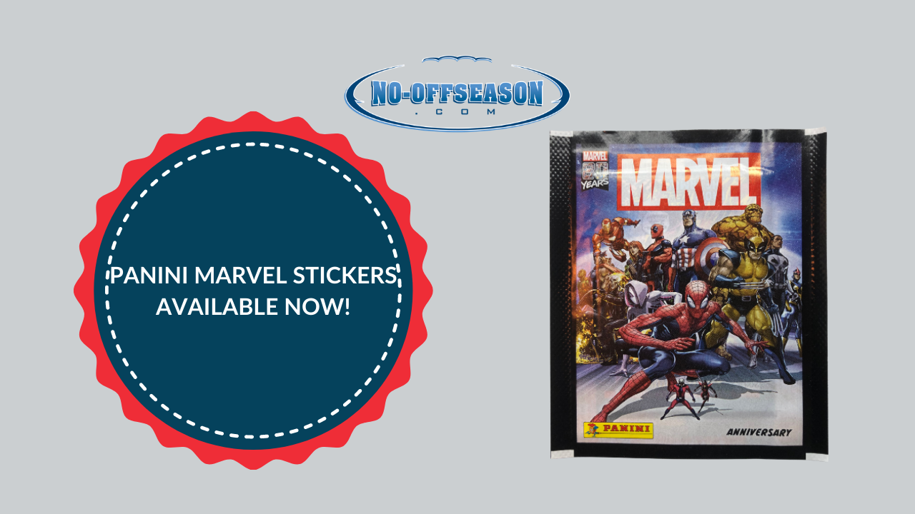 Panini 80 Jahre Marvel Sticker & Cards  1 x Display 36 Tüten   Avengers