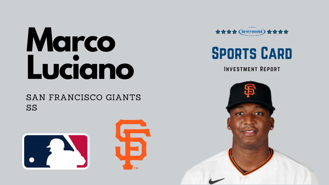Marco Luciano Sports Card Investment Report