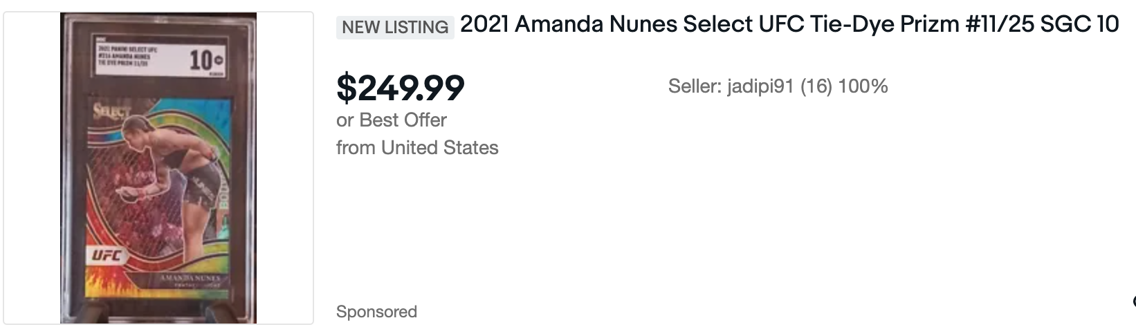 Amanda Nunes Featured Listing