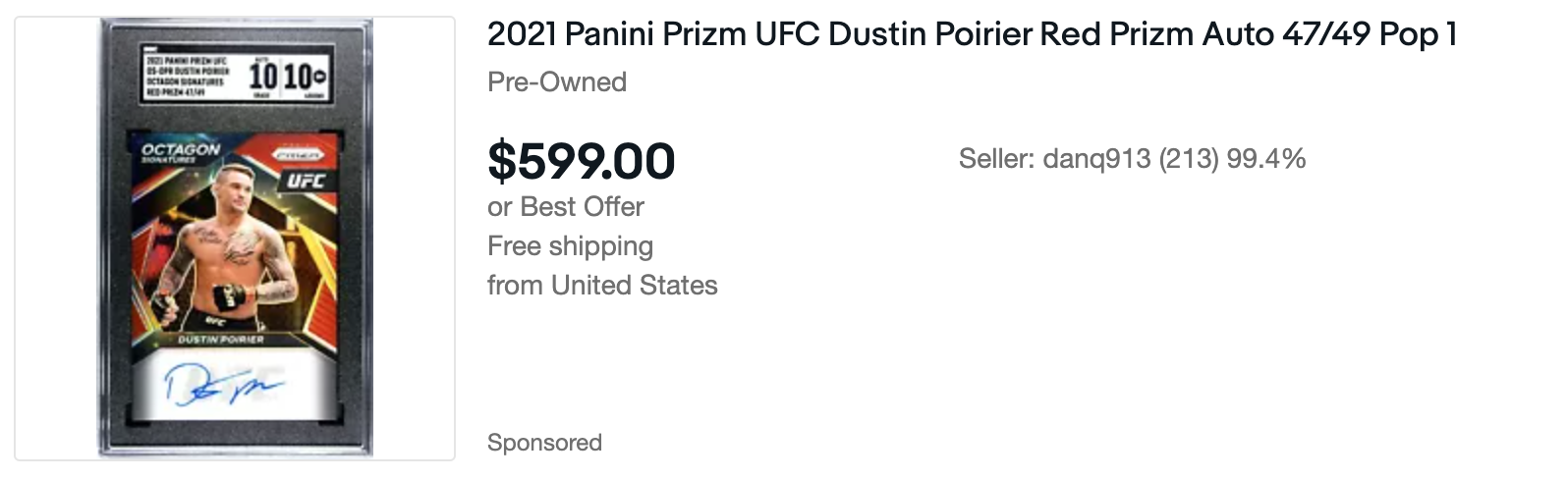 Dustin Poirier Featured Listing
