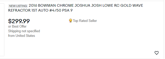 Josh Lowe Featured Listing