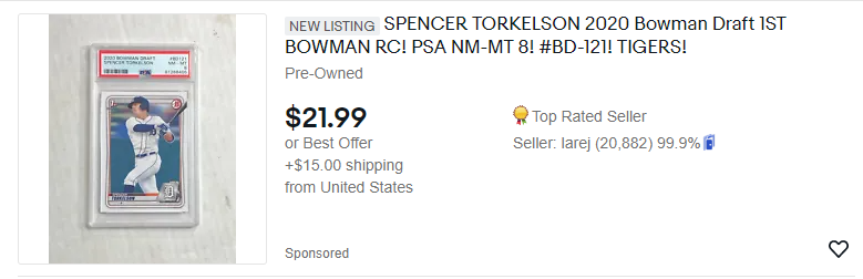 Spencer Torkelson Featured Listing