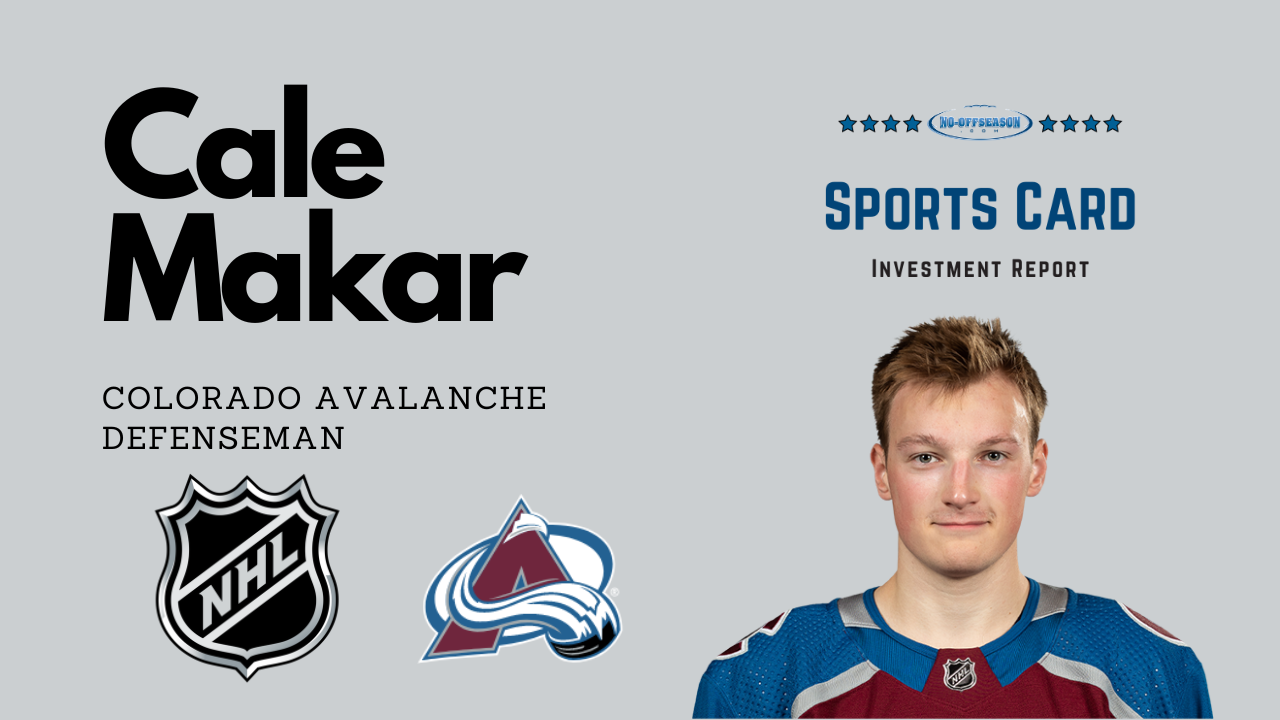 Cale Makar Investment Report Player Graphics