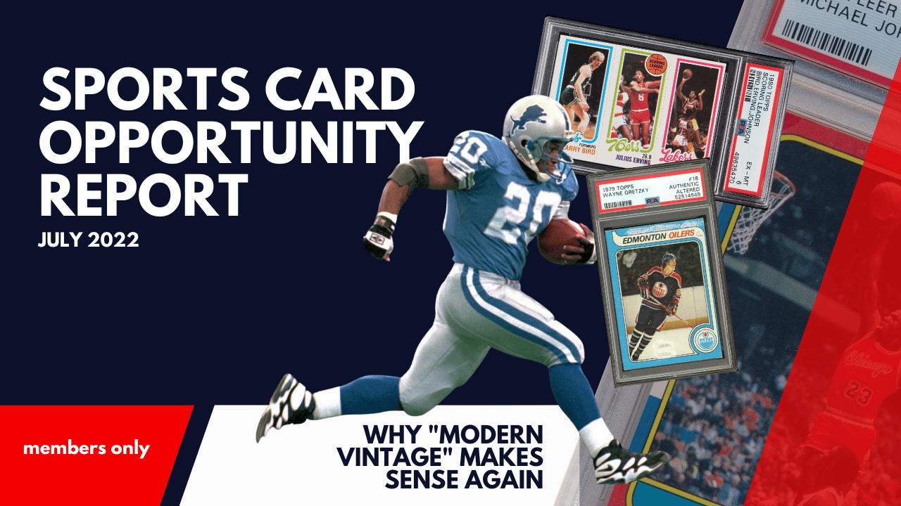 July 2022 Sports Card Opportunity Report