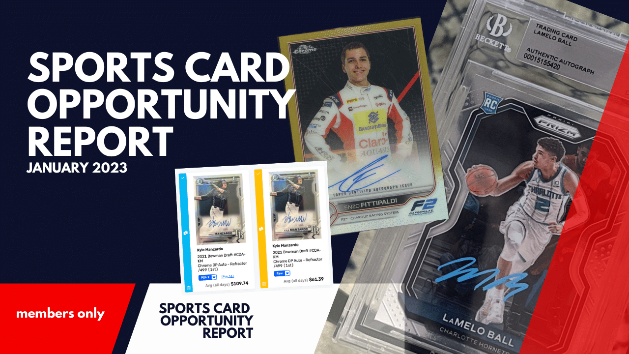Sports Card Opportunity Report January 2023