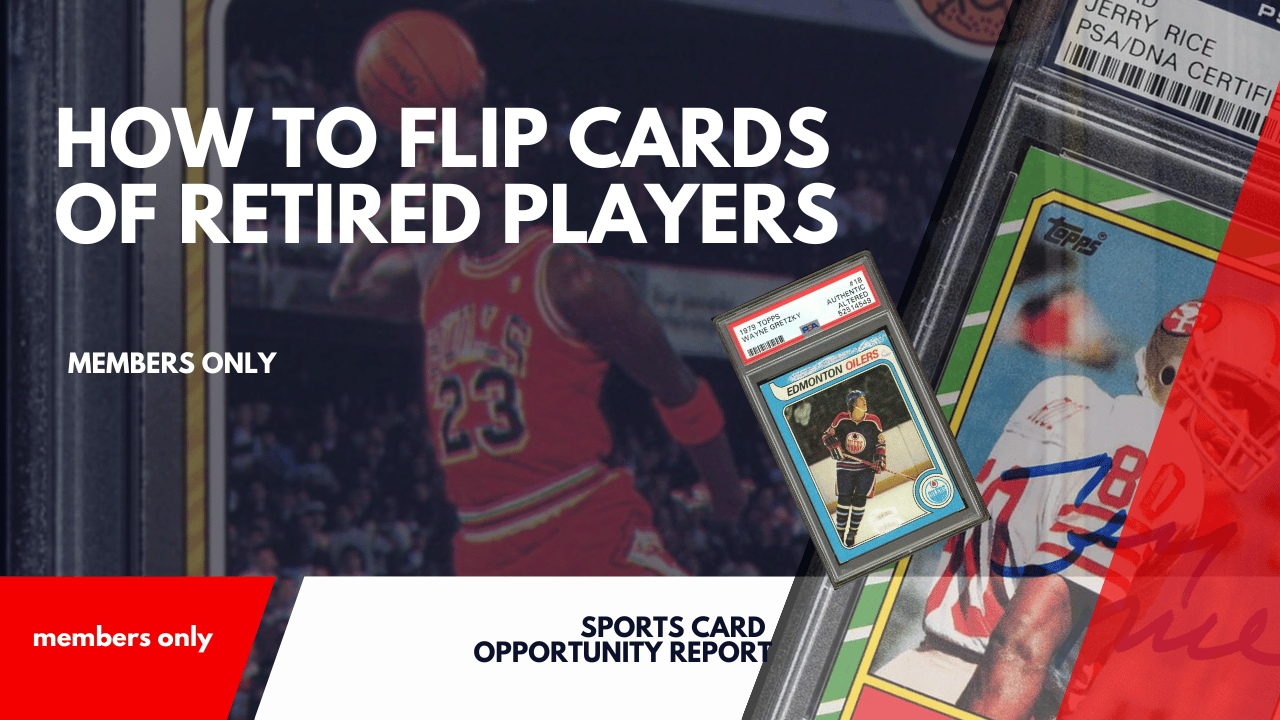 How To Flip Cards Of Retired Players