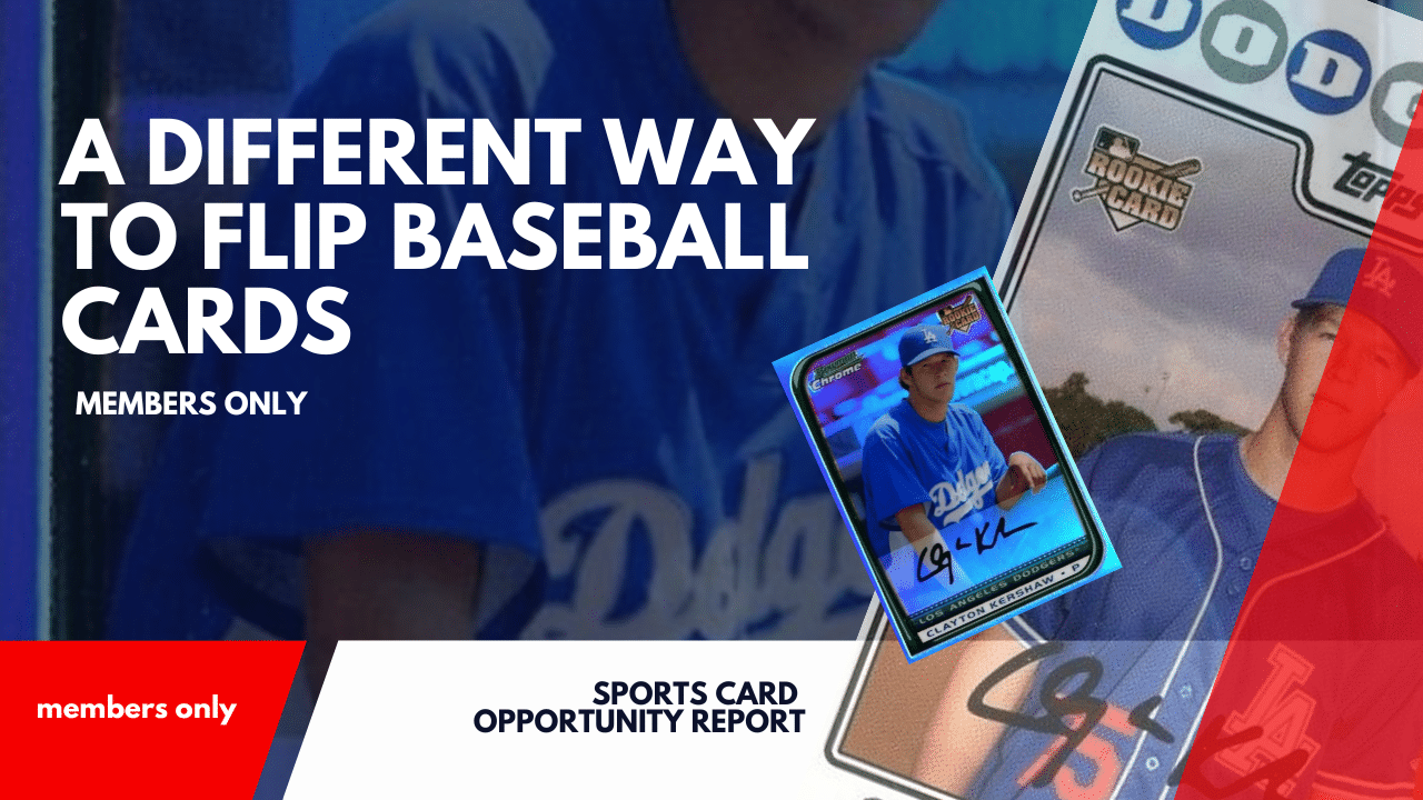 A Different Way To Flip Baseball Cards