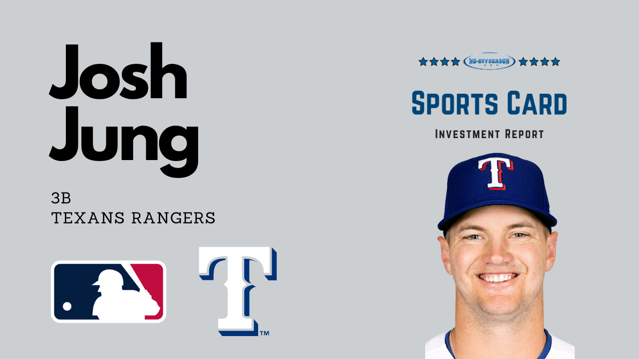 Josh Jung Sports Card Investment Report Graphic