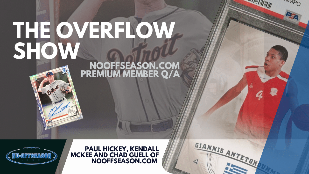Sports Card Strategy Overflow Show - Giannis SP vs Prizm, Colt Keith Autos, Caleb, Shedeur and More
