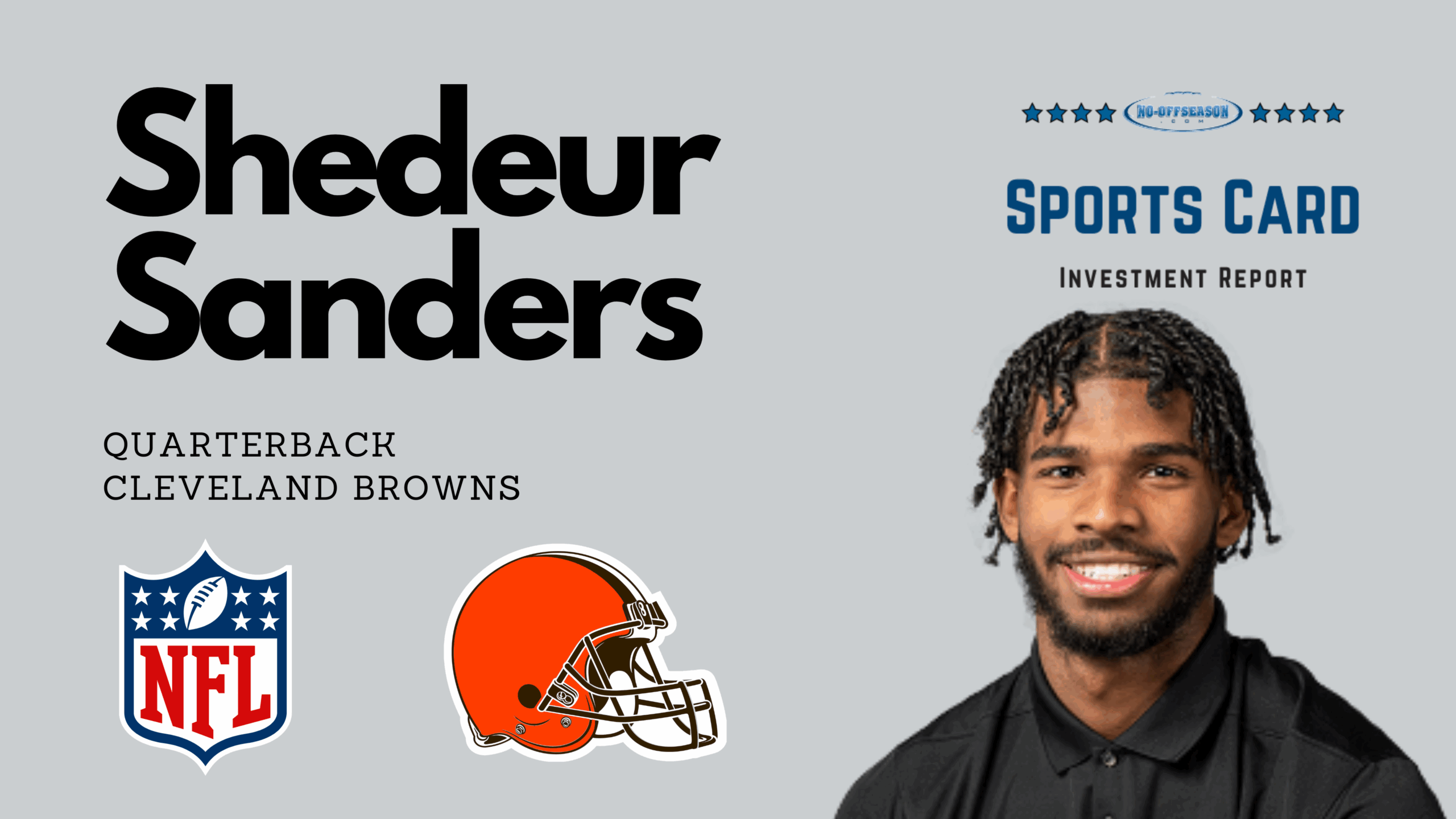 Shedeur Sanders Cleveland Investment Report Player Graphics Shedeur Sanders Cleveland Investment Report Player Graphics