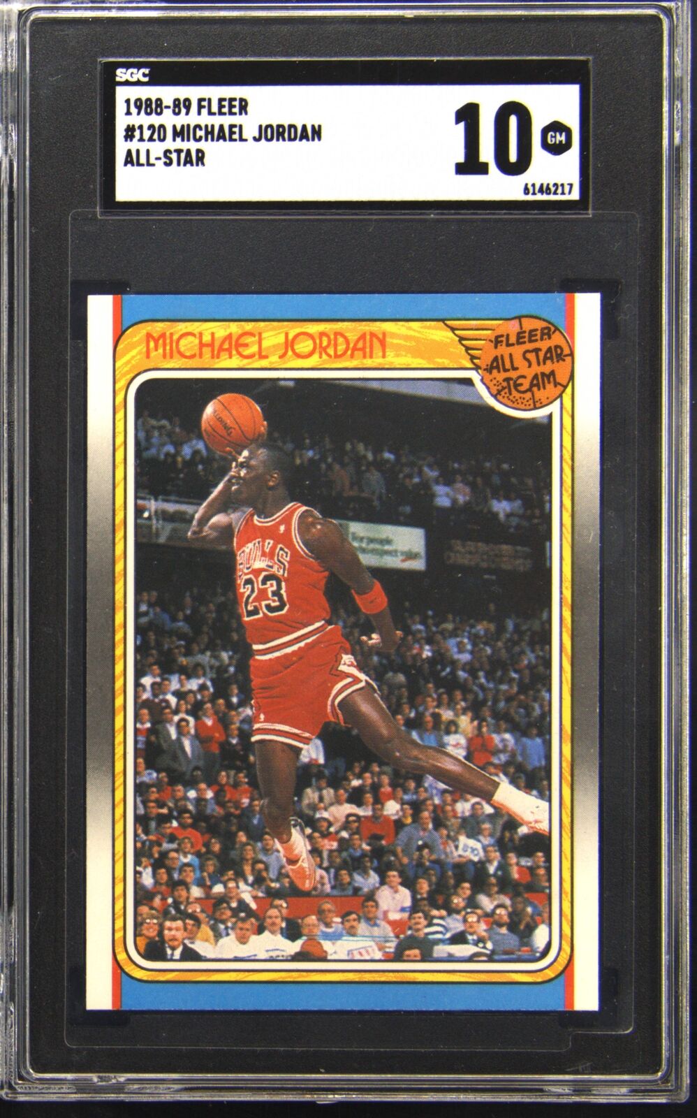 1988-89 Fleer #120 Michael Jordan SGC 10 Gem Mint