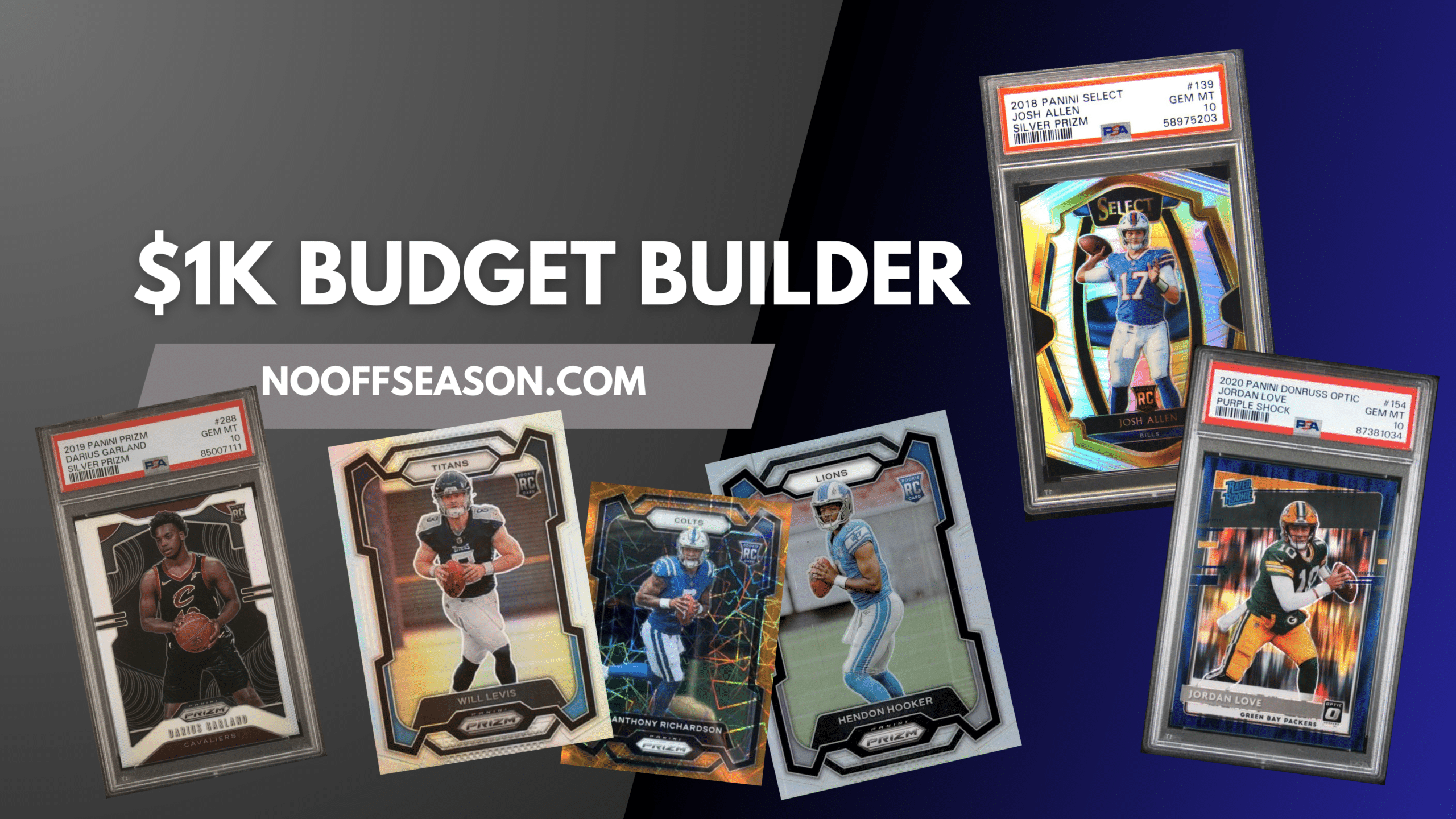 $1k Budget Builder How To Spend One Thousand Dollars On Sports Cards - May 7, 2024