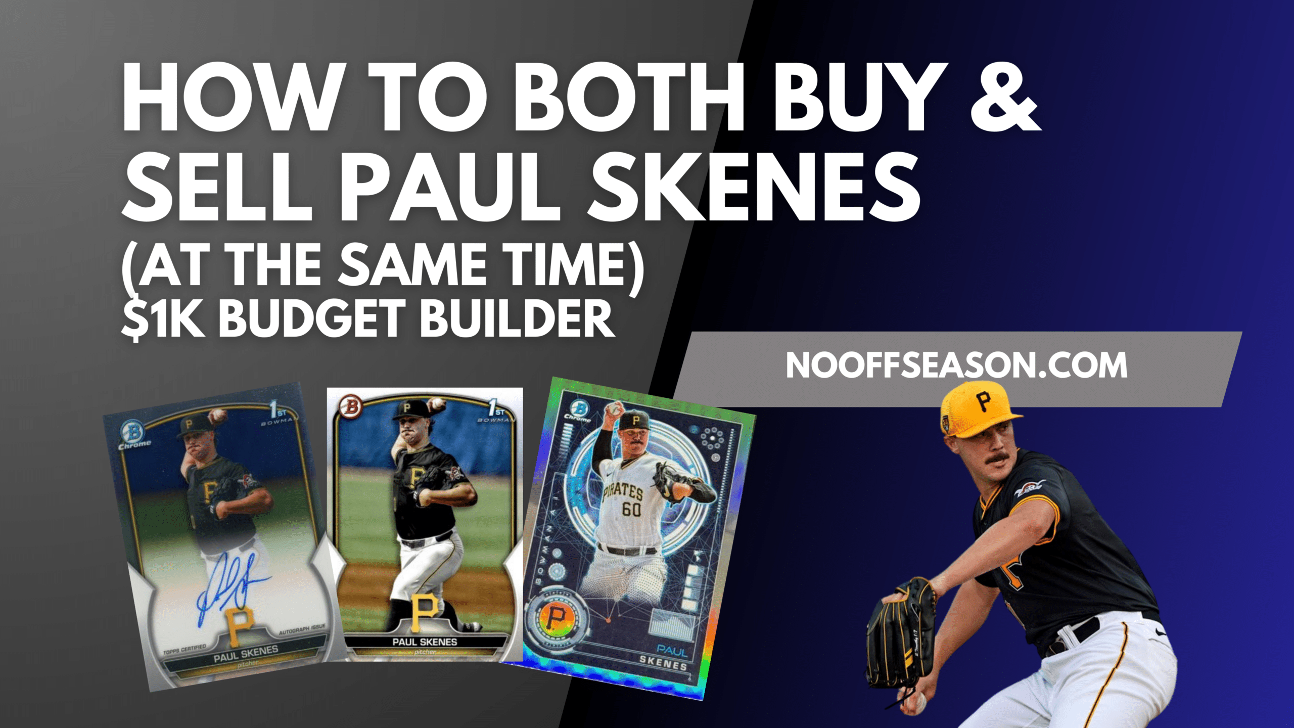 How To Both Buy and Sell Paul Skenes