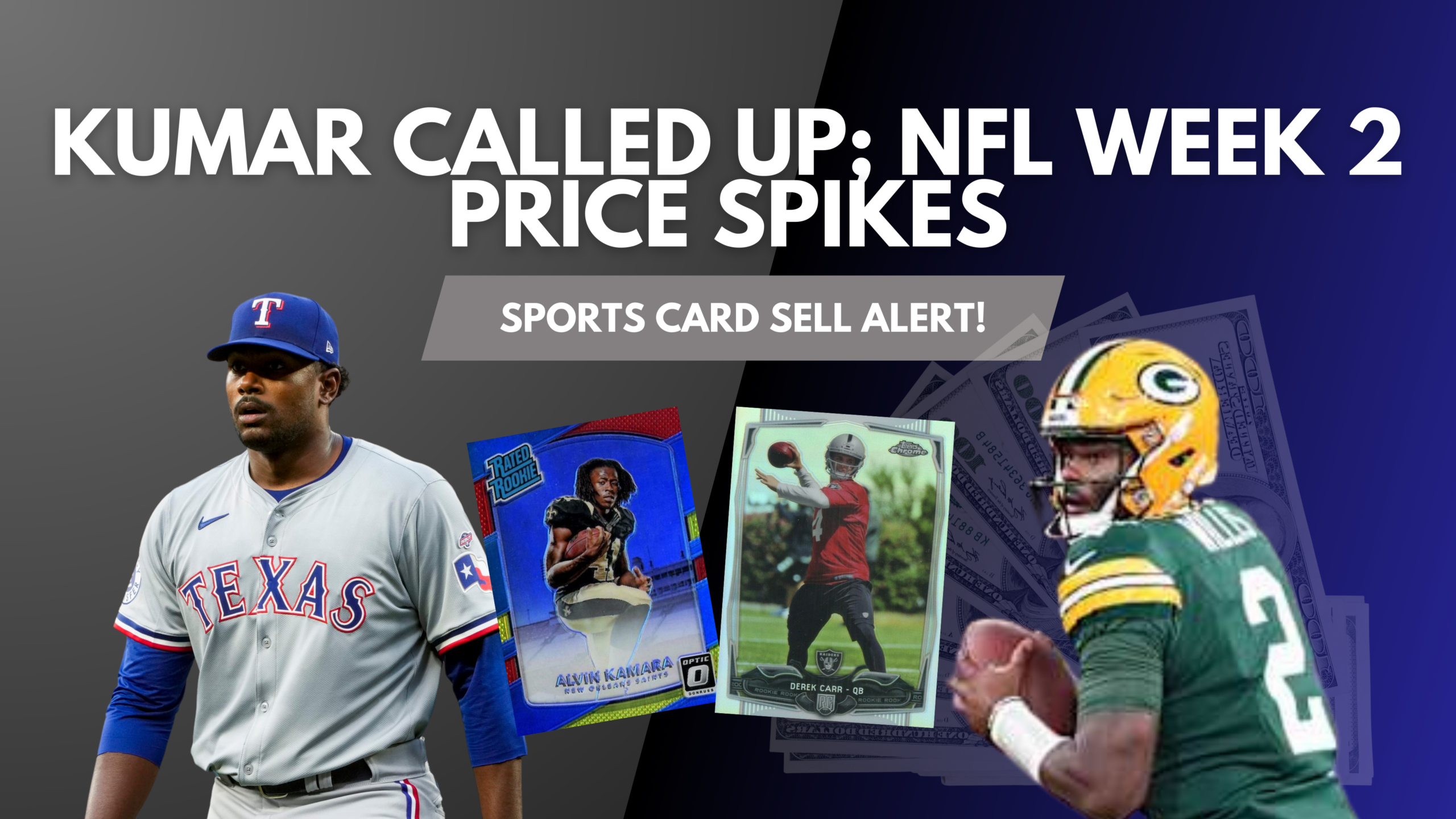 Sports Card Sell Alert! Kumar Rocker Called Up; NFL Week 2 Top Performers