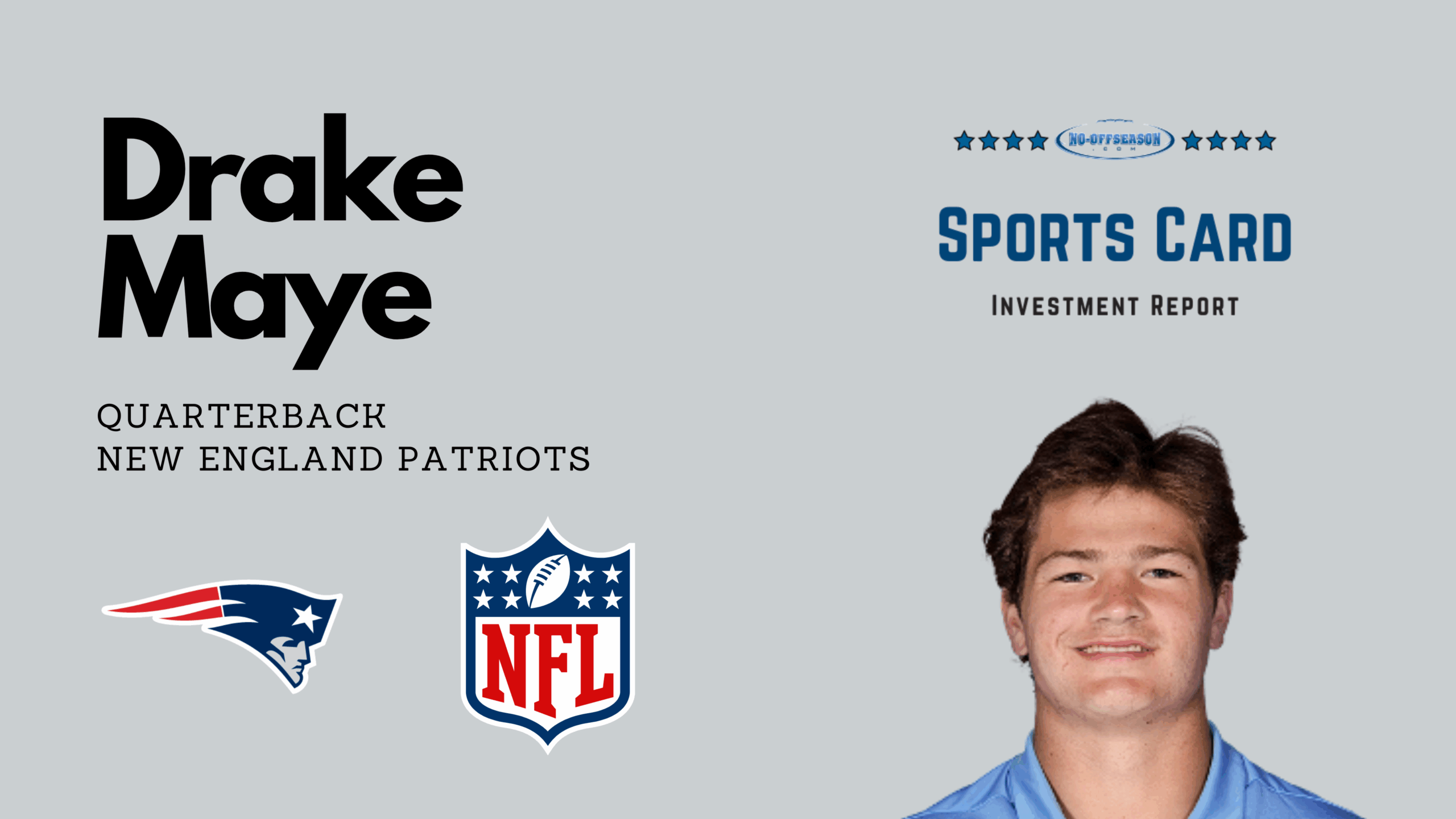 Drake Maye Investment Report Player Graphics